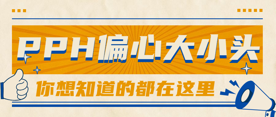 【企业日志】相知恨晚！PPH偏心巨细头，，，，它来了！